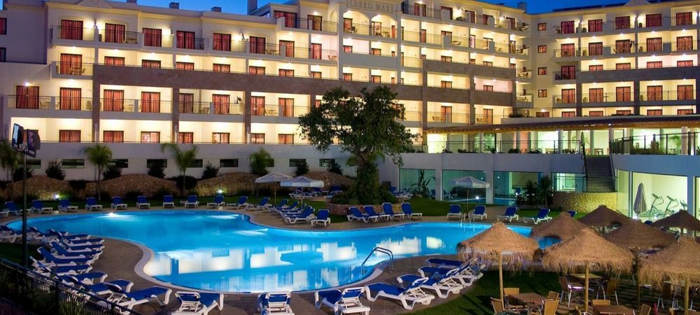 Апарт готель Cerro Mar Atlantico & Cerro Mar Garden Албуфейра Екстер'єр фото
